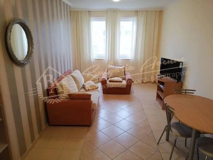 Апартамент с 1 спальней в закрытом комплексе, к. Солнечный Берег