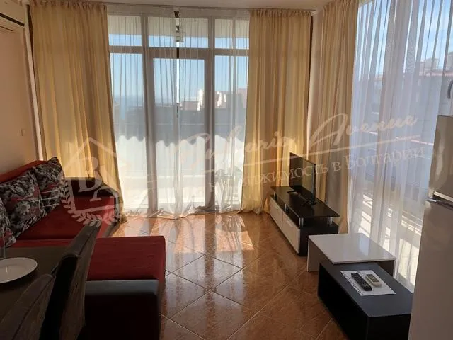 Меблированный апартамент с 1 спальней в 120 м от моря, г.Св.Влас