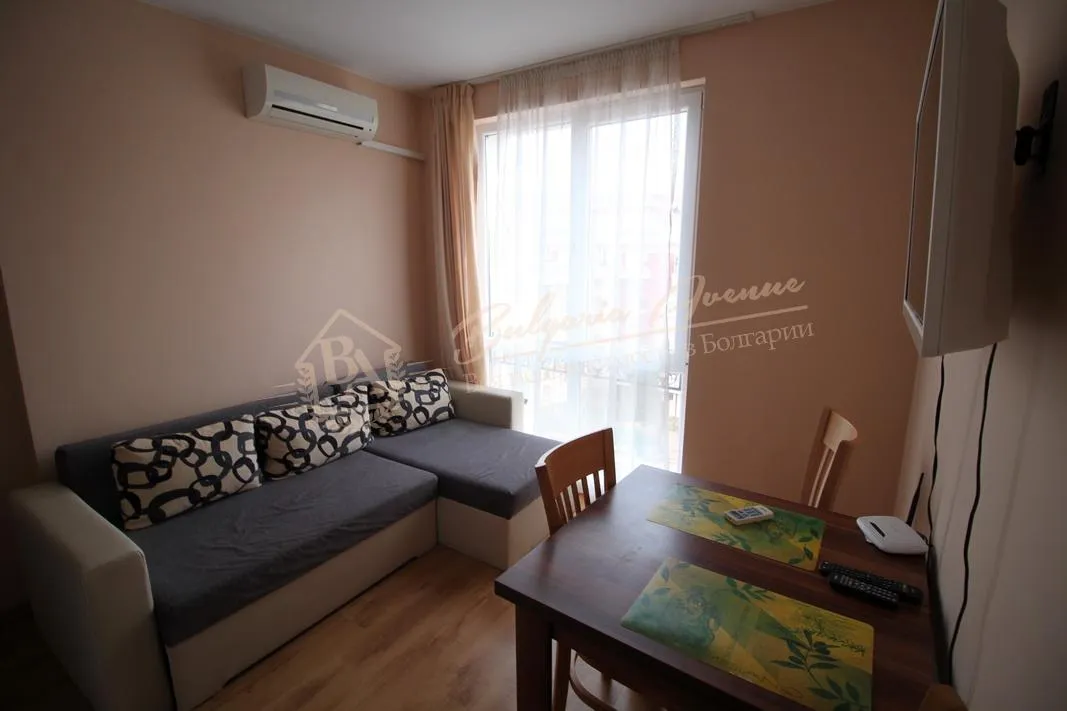 Апартамент с 1 спальней в закрытом комплексе у моря, к.Солнечный берег