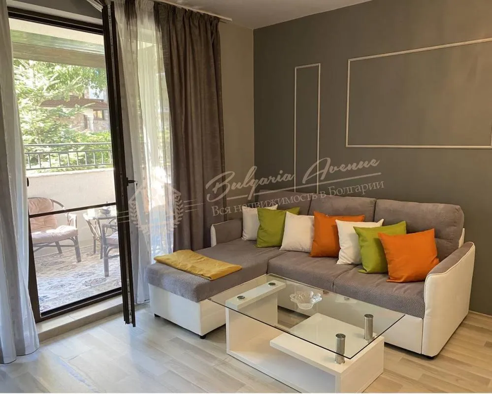 Апартамент с 1 спальней с прекрасной террасой в 150 м от моря в г.Несебр