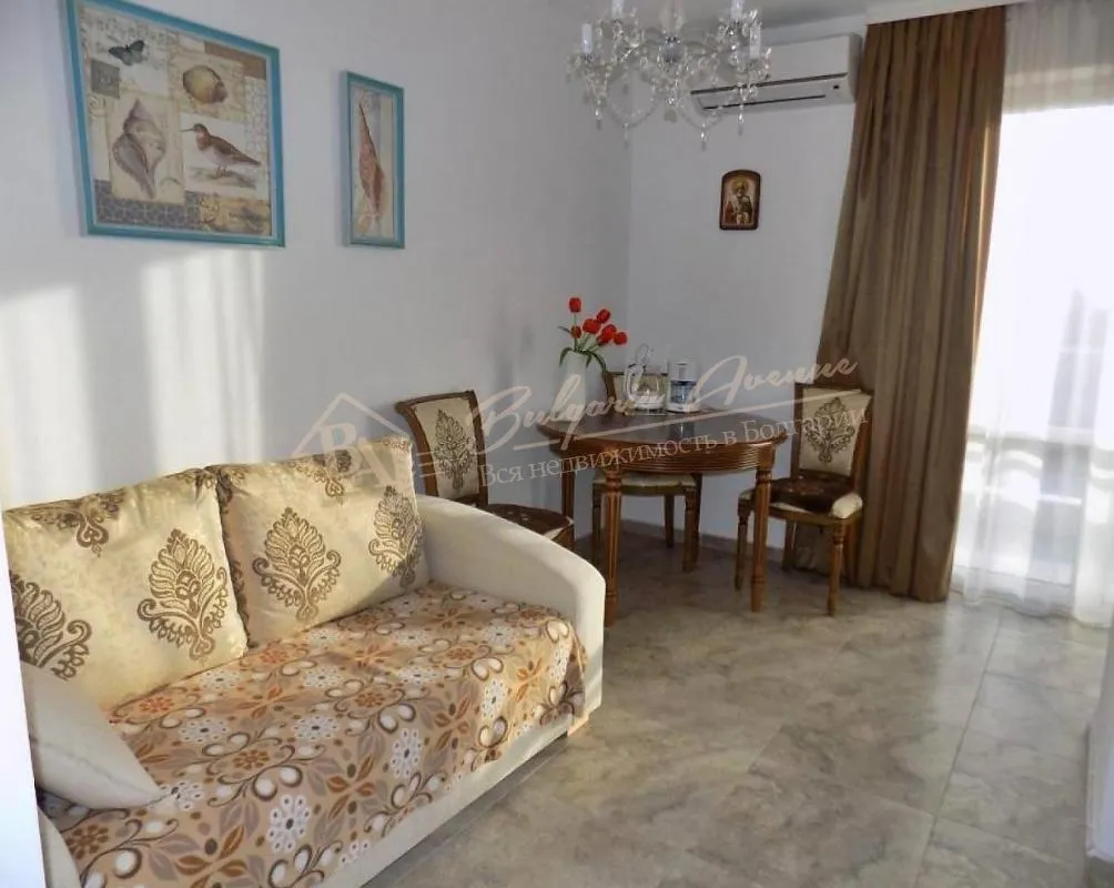 Квартира с 1 спальней без таксы поддержки в г.Несебър