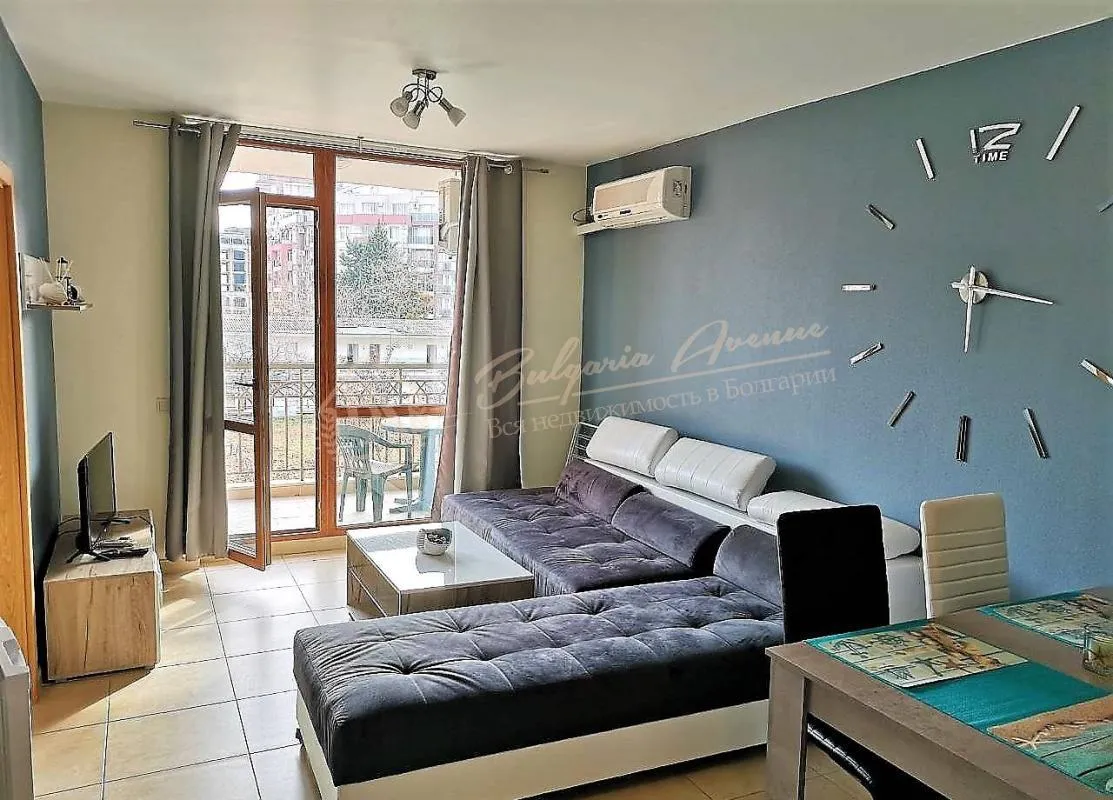 Меблированная, двухкомнатная квартира в 150 м от моря, к.Солнечный берег