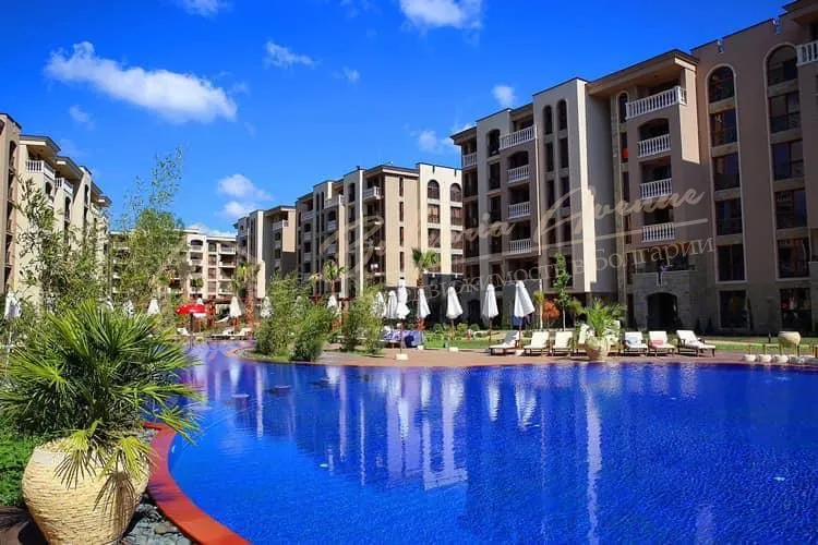 Двухкомнатная квартира в комплексе Каскадас/Cascadas в к. Солнечный берег