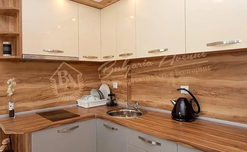 Дизайнерская квартира с 1 спальней в элитном комплексе в 150 м моря, г.Св.Влас