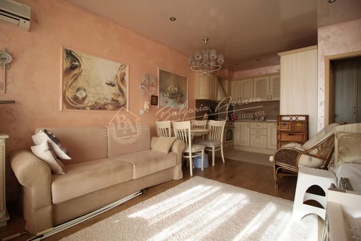 Апартамент класса люкс, 1 линия, фронтальный вид на море в г. Святой Влас