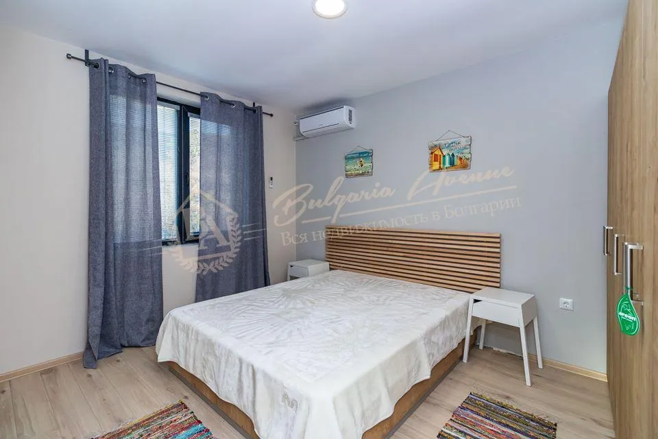 Светлая, уютная квартира в жилом доме с 1 спальней и с видом на море в г.Варна