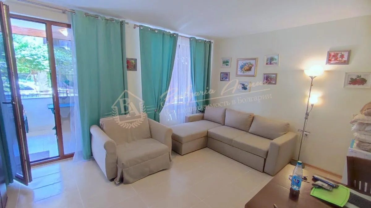 Квартира-студия в Равде с возможностью перепланировки в апартамент с 1 спальней