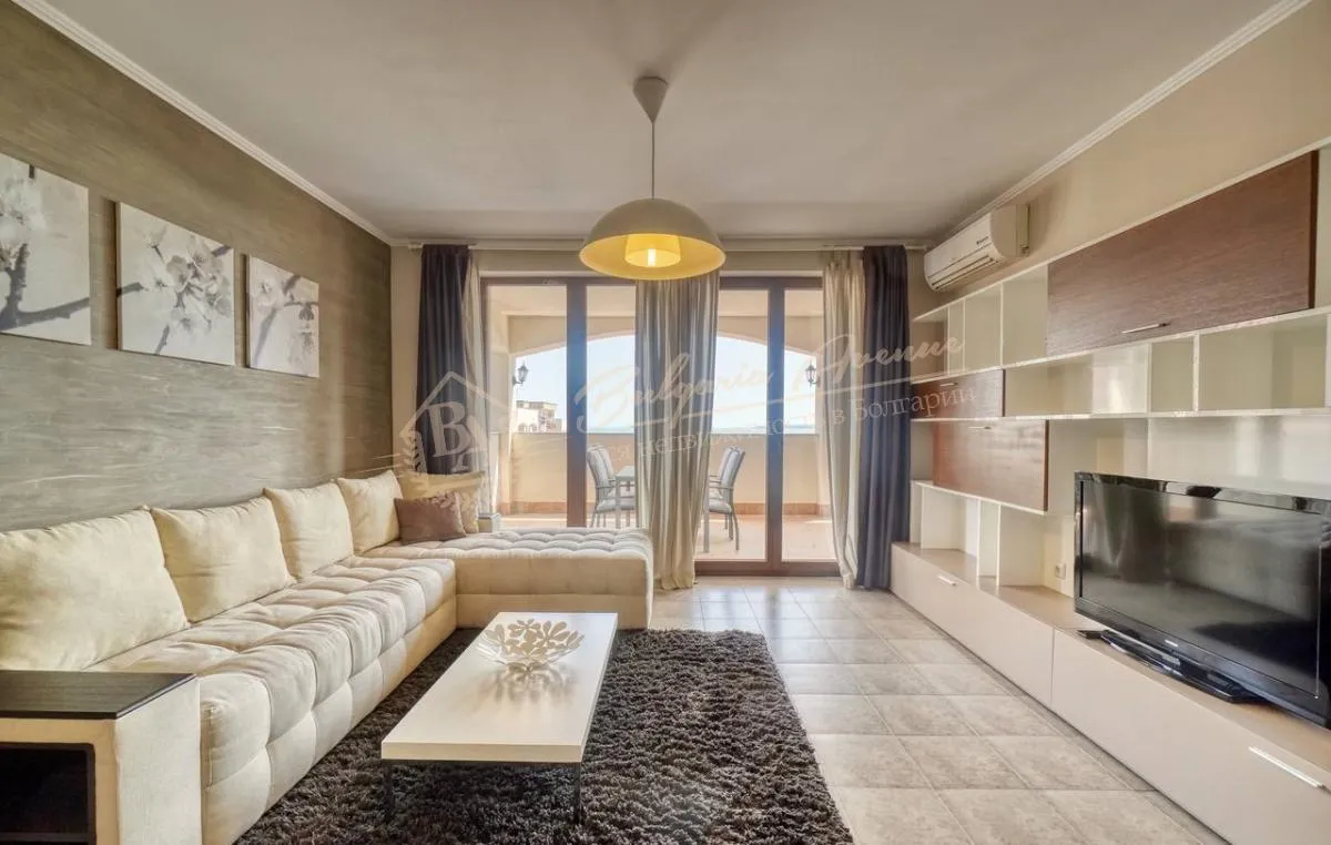 Трехкомнатная квартира, фронтальный вид на море в Саsa Real г. Святой Влас