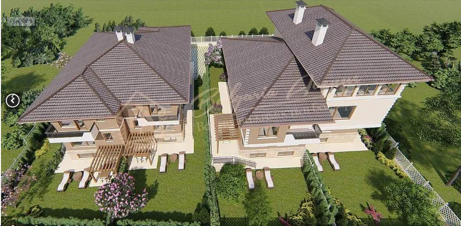 Дом/таунхаус с изложением на юго-запад и панорамой на море и город в г.Варна