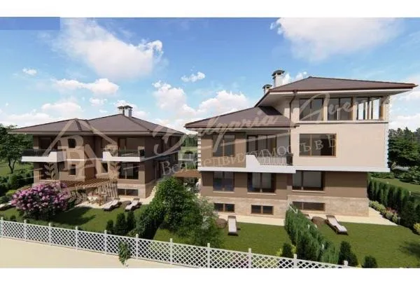 Дом/таунхаус с изложением на юго-запад и панорамой на море и город в г.Варна