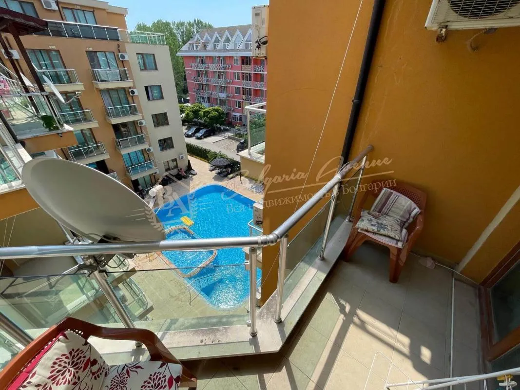 Студия в комплексе "Амадеус 11", Солнечный берег. 600 м от пляжа