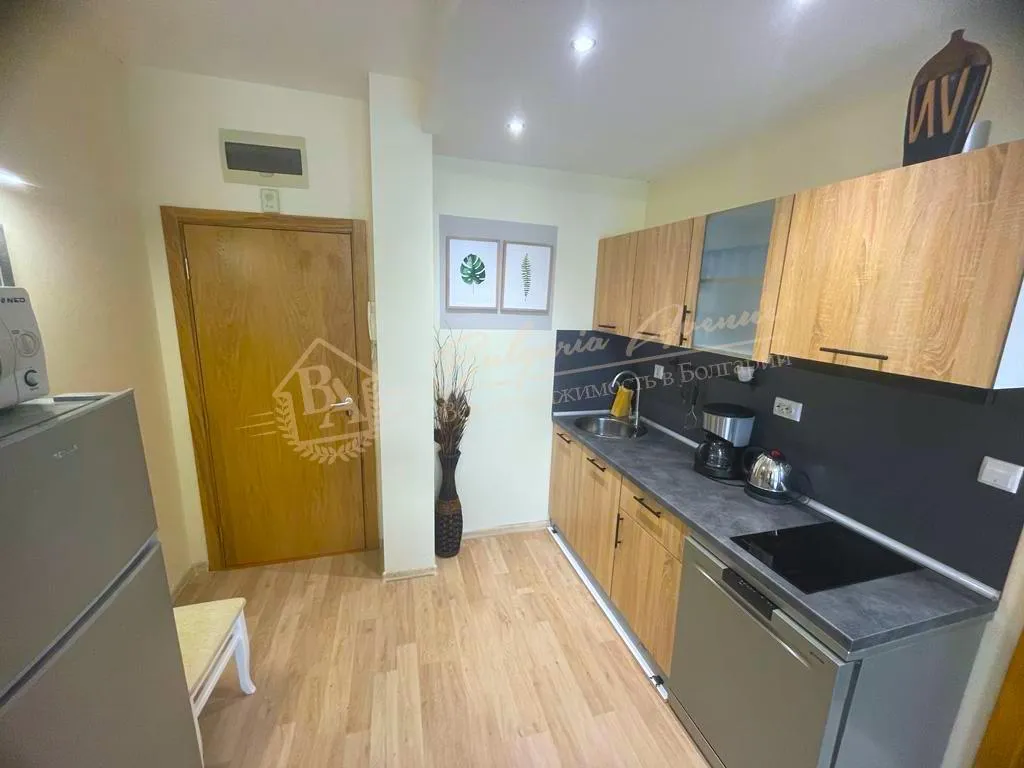 Новая квартира - студия в комплексе "Райский Сад" на 1 линии в Святом Власе