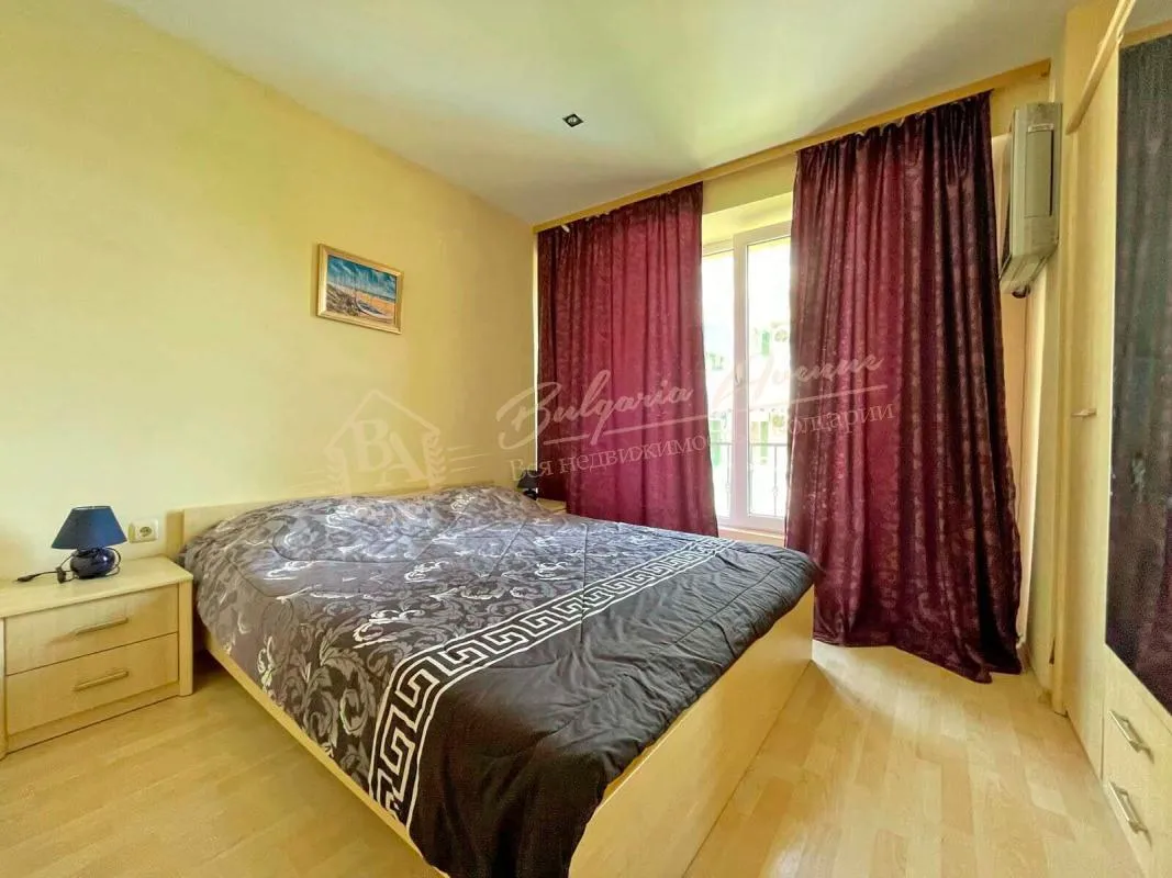 Апартамент с 2 спальнями в комплексе "Сансет", Святой Влас - вид на море