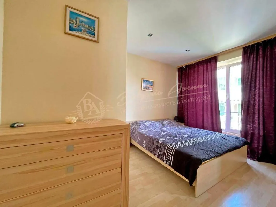 Апартамент с 2 спальнями в комплексе "Сансет", Святой Влас - вид на море