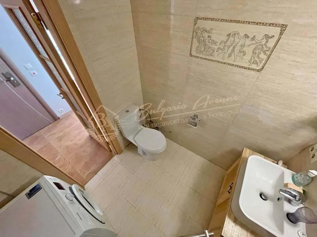 Двухкомнатная квартира на партере в комплексе "Тарсис", Солнечный берег