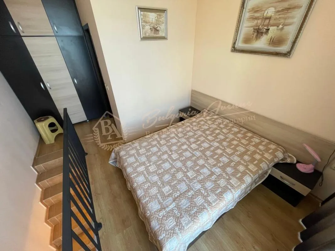 Апартамент с 1 спальней в комплексе Luxor, Святой Влас. Вид на море!