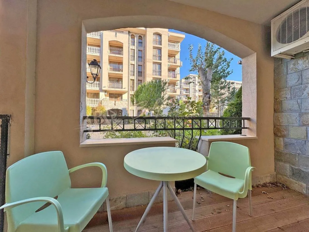 Студия на партере в роскошном комплексе в Солнечном береге - "Каскадас"