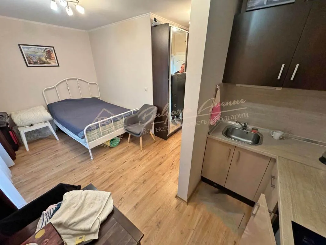 Квартира-студия на партере в "Даун Парк Делюкс" Солнечный Берег