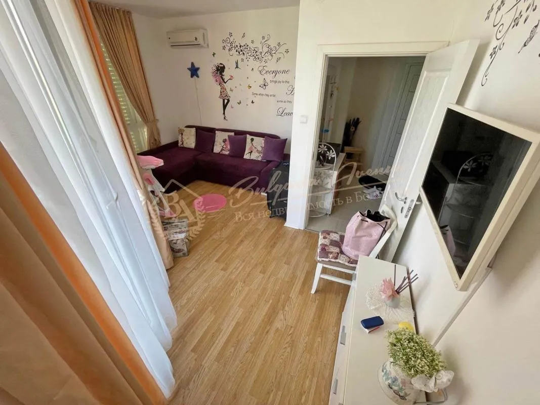 Уютный апартамент с 1 спальней в комплексе Romance Marine, Солнечный берег