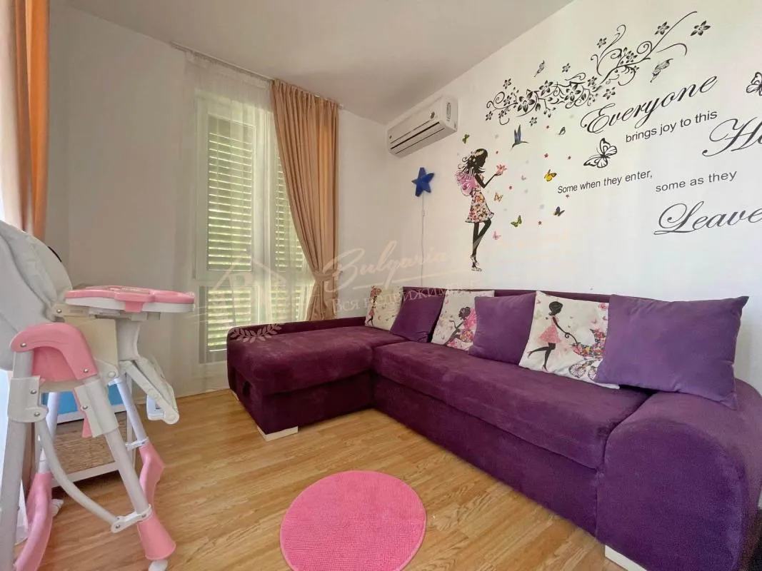 Уютный апартамент с 1 спальней в комплексе Romance Marine, Солнечный берег