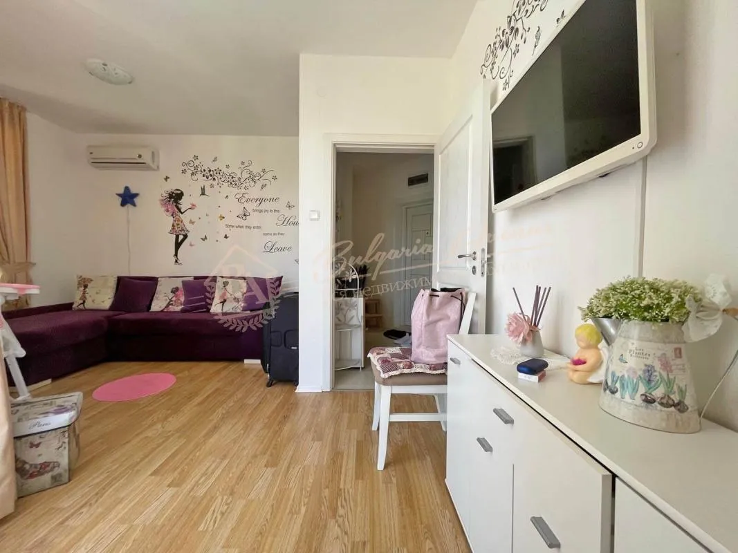 Уютный апартамент с 1 спальней в комплексе Romance Marine, Солнечный берег