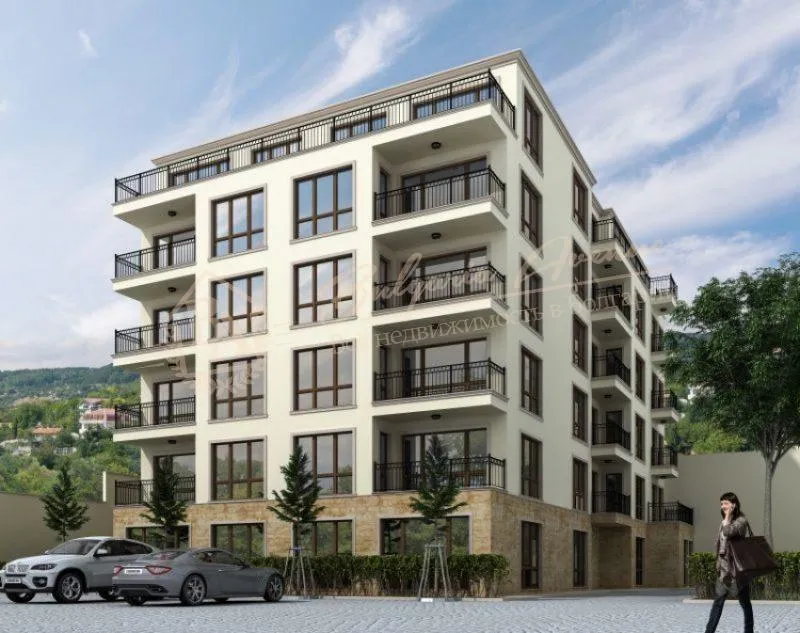 Однокомнатная квартира от застройщика рядом с приморским парком, квартал Бриз в Варне