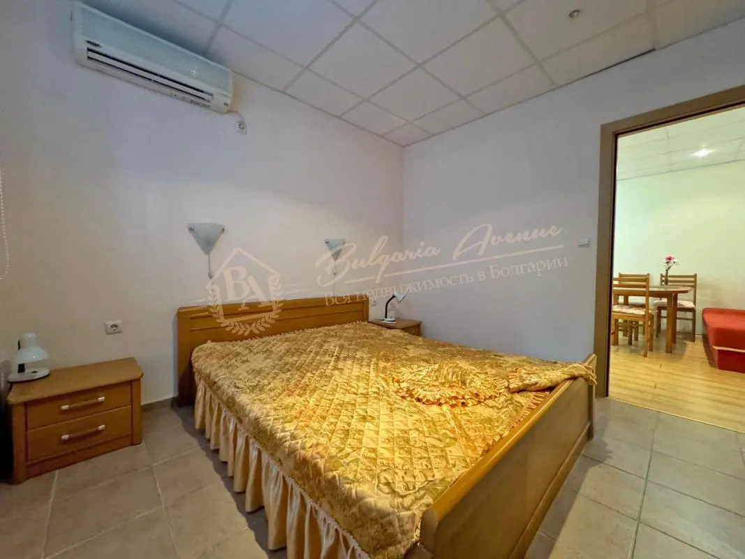 Меблированный апартамент с 1 спальней на партерном этаже в комплексе Messambria Fort, Елените