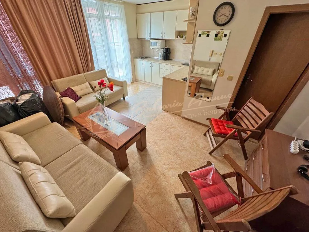 Меблированная большая студия в комплексе Elite 4, Солнечный берег