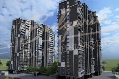 Двухкомнатная квартира на этапе строительства в городе Варна