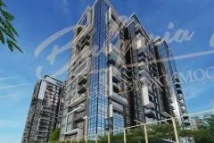 Двухкомнатная квартира на этапе строительства в городе Варна