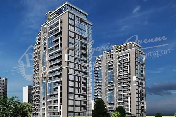 Двухкомнатная квартира в городе Варна на этапе строительства