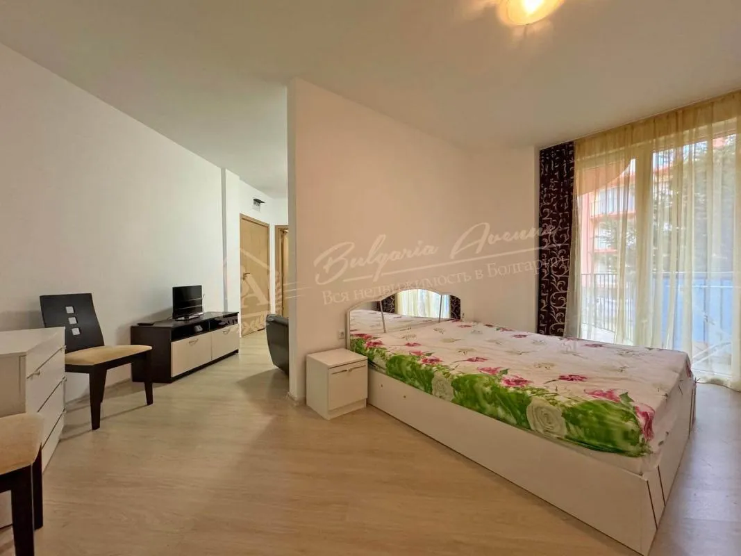 Меблированный апартамент с 1 спальней в комплексе Sunny View Central, Солнечный берег
