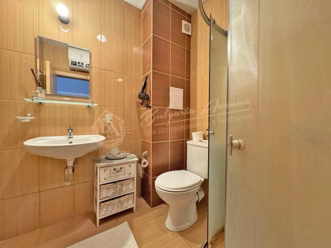 Студия с видом на бассейн в комплексе "Санни Вью Централ", Солнечный берег