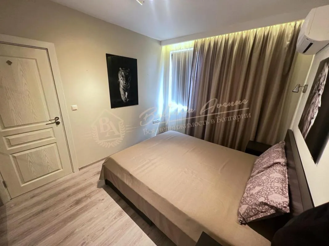 Светлый меблированный двухкомнатный апартамент в комплексе «Тарсис НОВА» Солнечный берег