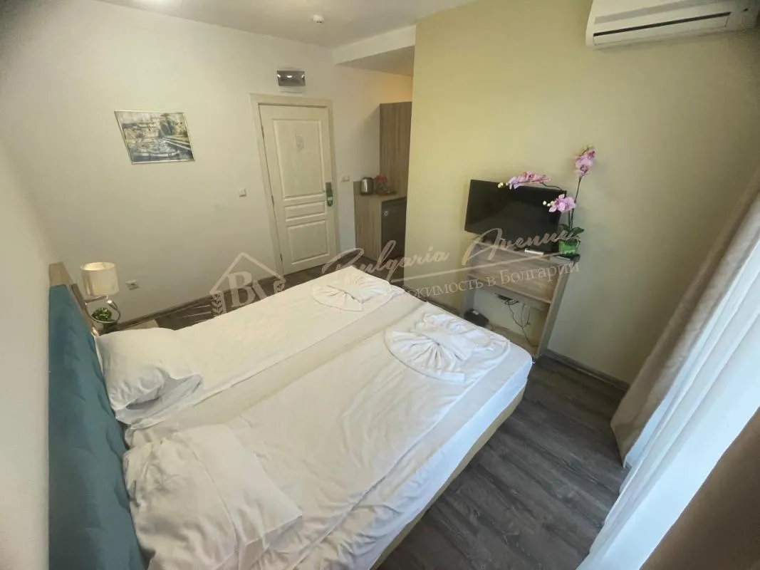 Квартира студия по выгодной цене в комплексе «Тарсис НОВА», Солнечный берег.