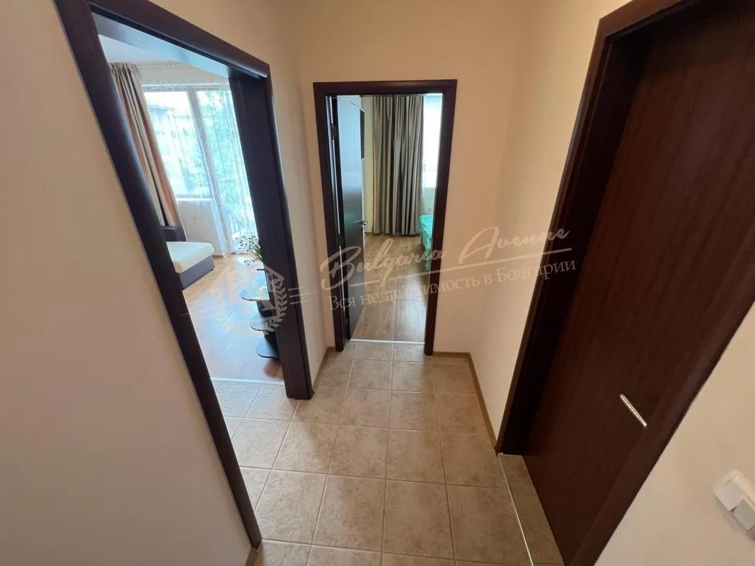 Уютный двухкомнатный апартамент в к-се «Аполлон-8», Равда - вид на бассейн