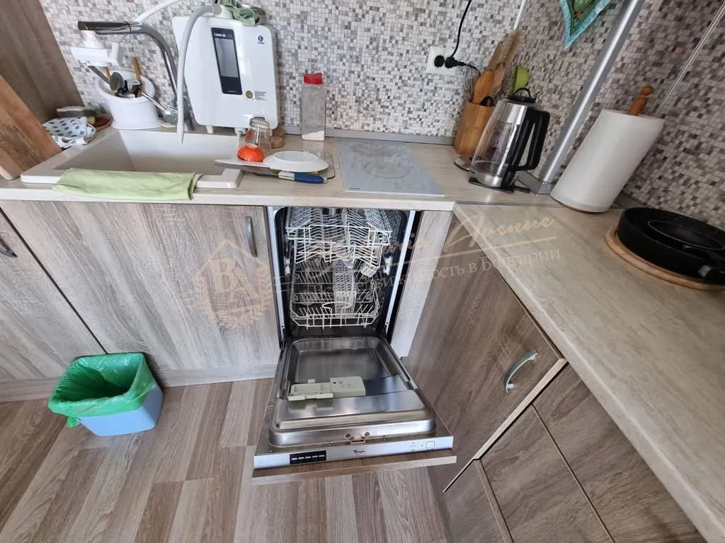 Апартамент с 1 спальней в комплексе "Родина", Святой Влас - вид на горы и бассейн