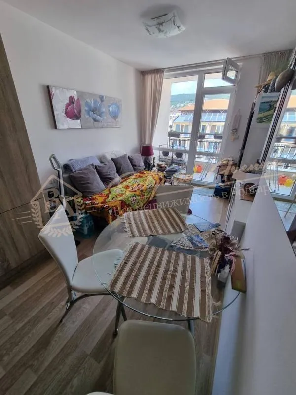 Апартамент с 1 спальней в комплексе "Родина", Святой Влас - вид на горы и бассейн