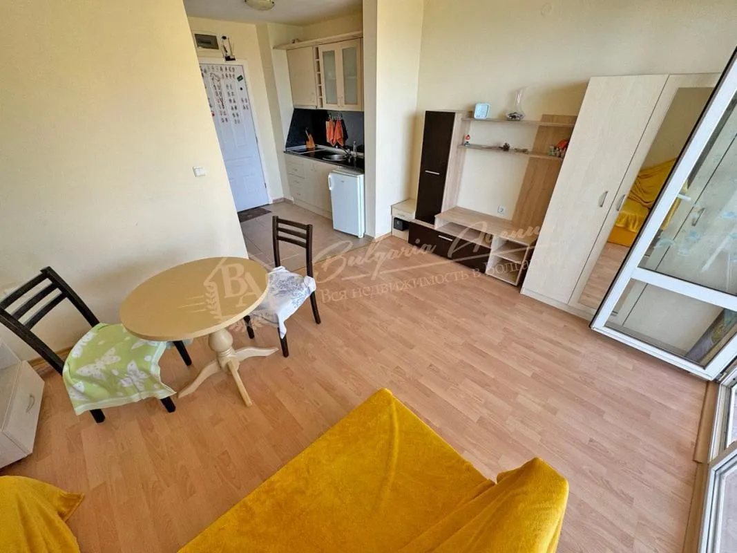 Студия с видом на море в комплексе "Панорама Форт", Святой Влас