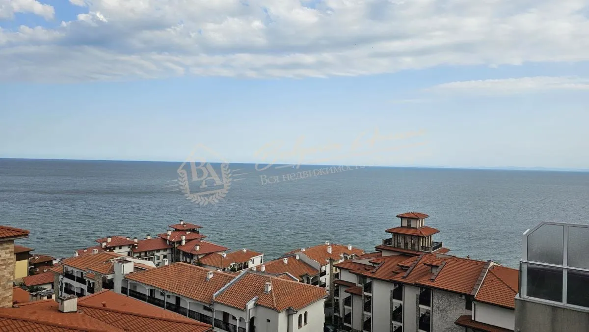 Просторная студия с возможностью перепланировки в двушку в комплексе на первой линии Dolce Vita 2 Святой Влас - панорама моря!