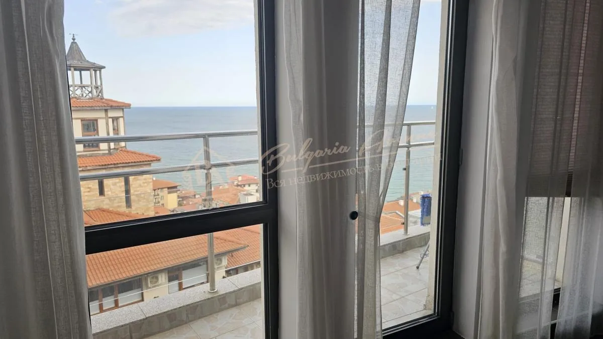 Просторная студия с возможностью перепланировки в двушку в комплексе на первой линии Dolce Vita 2 Святой Влас - панорама моря!