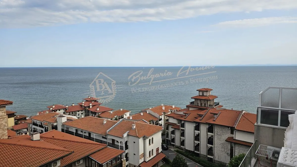 Просторная студия с возможностью перепланировки в двушку в комплексе на первой линии Dolce Vita 2 Святой Влас - панорама моря!