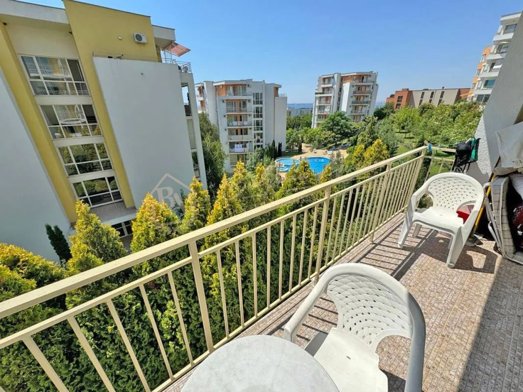 Большая студия с видом на море в комплексе Crown Fort, Святой Влас