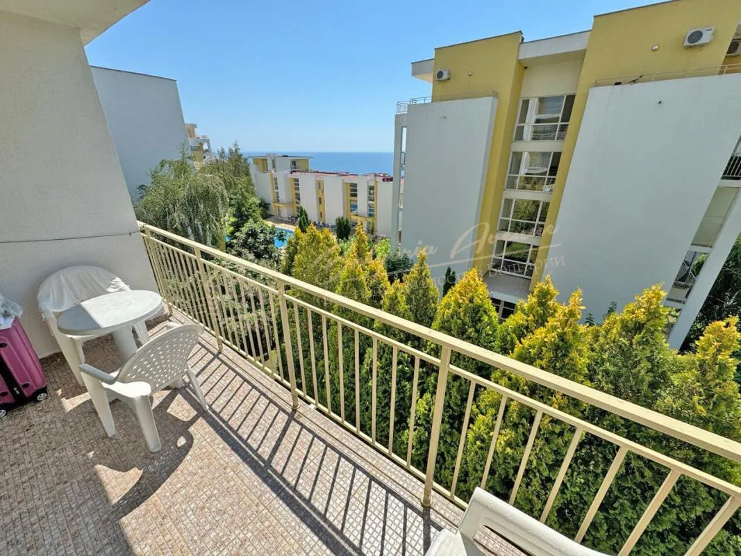 Большая студия с видом на море в комплексе Crown Fort, Святой Влас