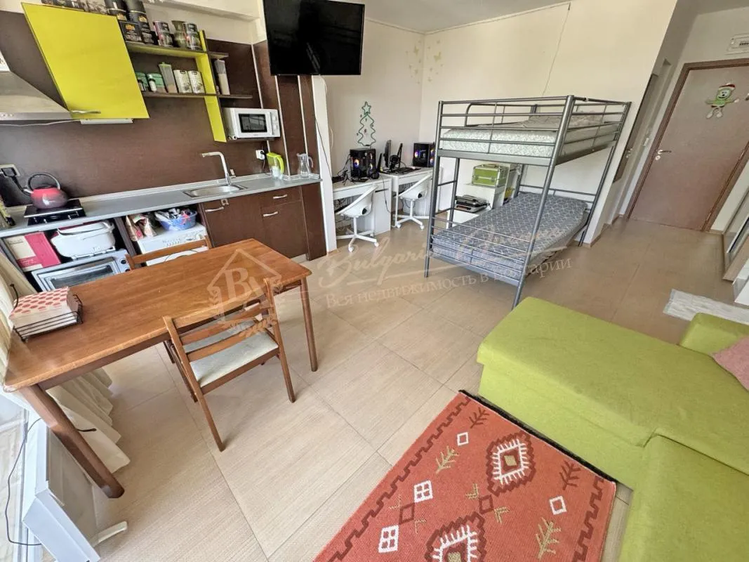 Большая меблированная студия в комплексе "Гранд Камелия", Солнечный берег