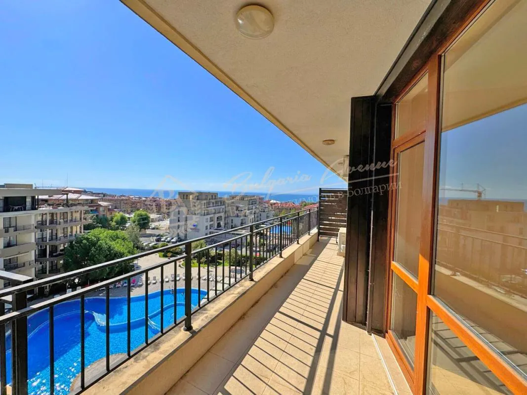 Апартамент с 1 спальней  с видом на море в комплексе "Луксор", Святой Влас