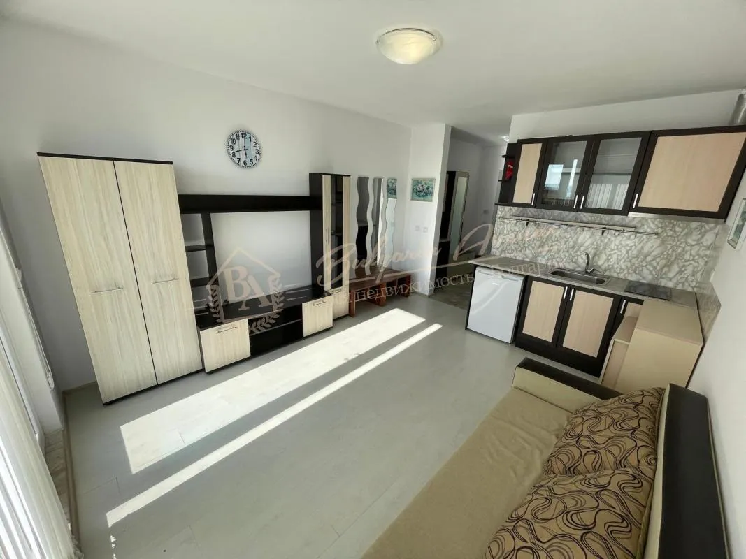 Квартира студия с видом на море в комплексе с низкой таксой поддержки "Орхидея Резиденс"