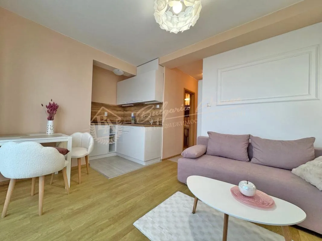 Отличная квартира-студия в комплексе Messembria Resort, Солнечный берег