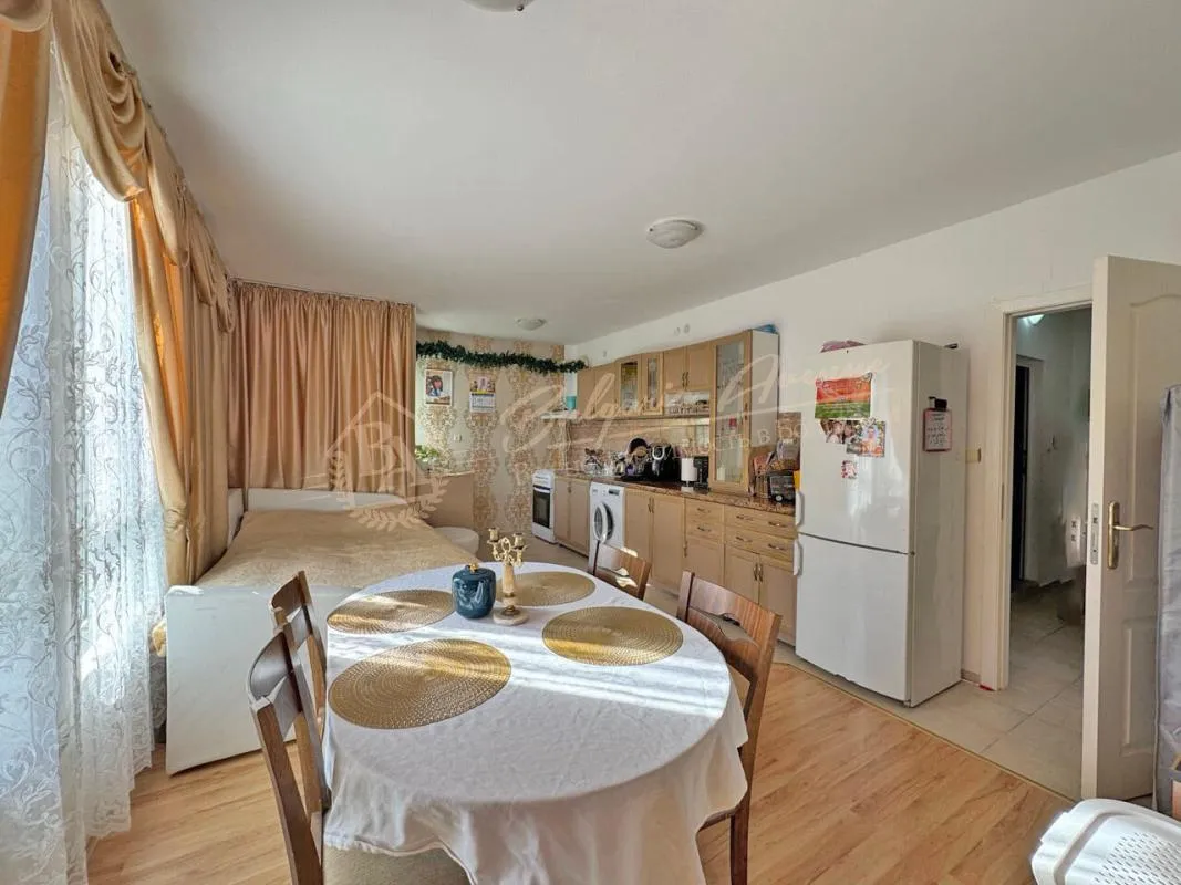 Меблированный апартамент с 1 спальней в комплексе Green House, Солнечный берег