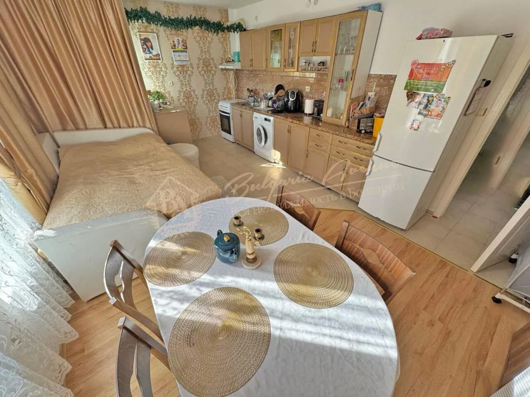 Меблированный апартамент с 1 спальней в комплексе Green House, Солнечный берег